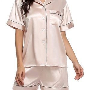 Satin Pajamas Set